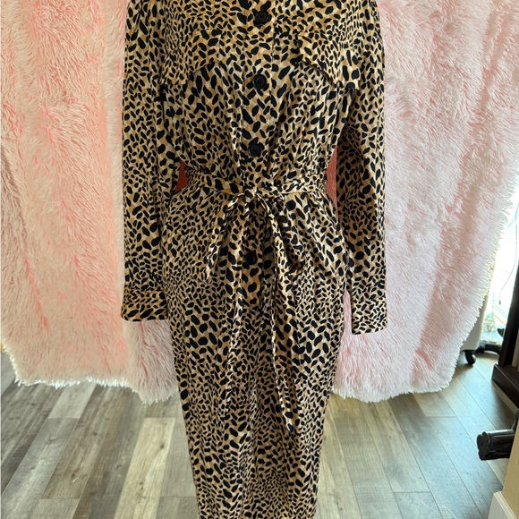 Who What Wear Animal Print Dress - Picture 1 of 6